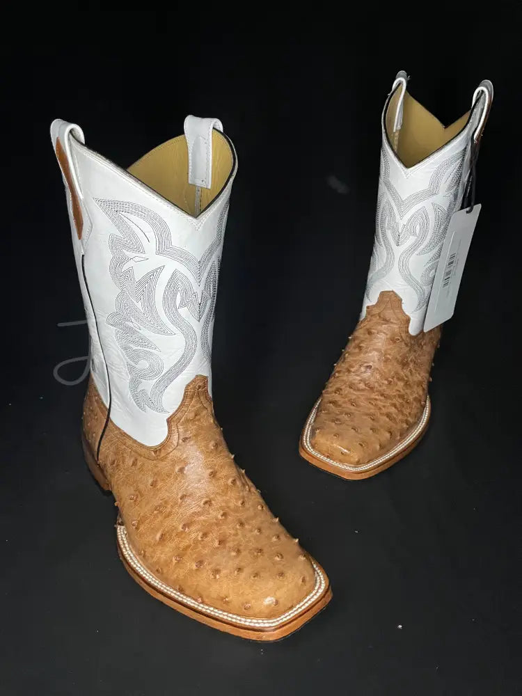 Ostrich- Brandy Bruciato 9 1/2 EEE Boots
