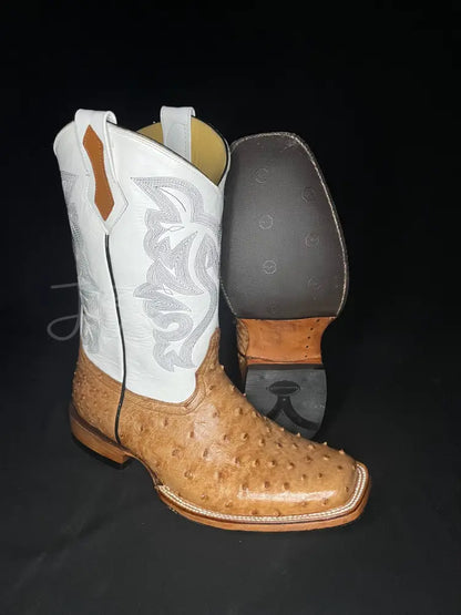 Ostrich- Brandy Bruciato 9 1/2 EEE Boots