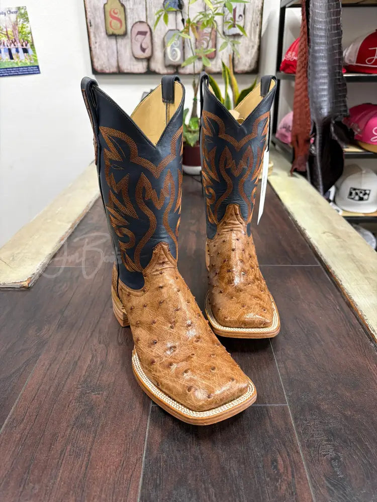 Ostrich- Brandy Bruciato - Boots