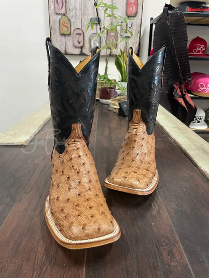 Ostrich- Brandy Bruciato - Boots