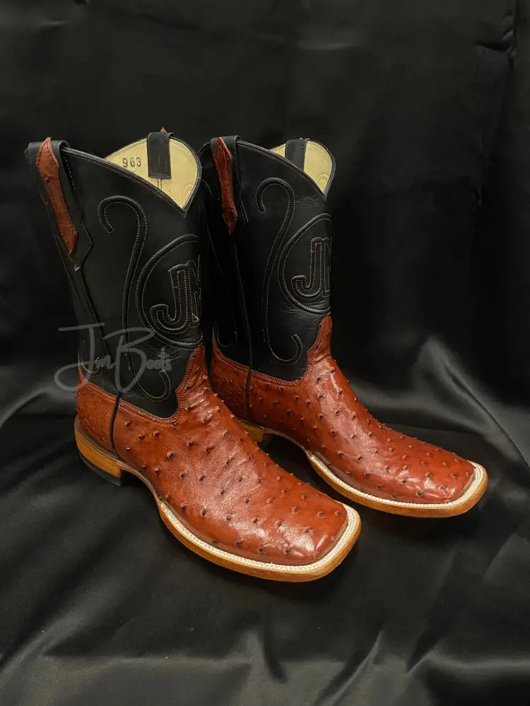 Ostrich - Brandy CC 11 D Boots
