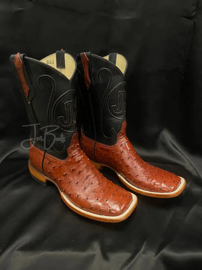 Ostrich - Brandy CC 11 D Boots