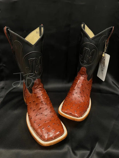 Ostrich - Brandy CC 11 D Boots