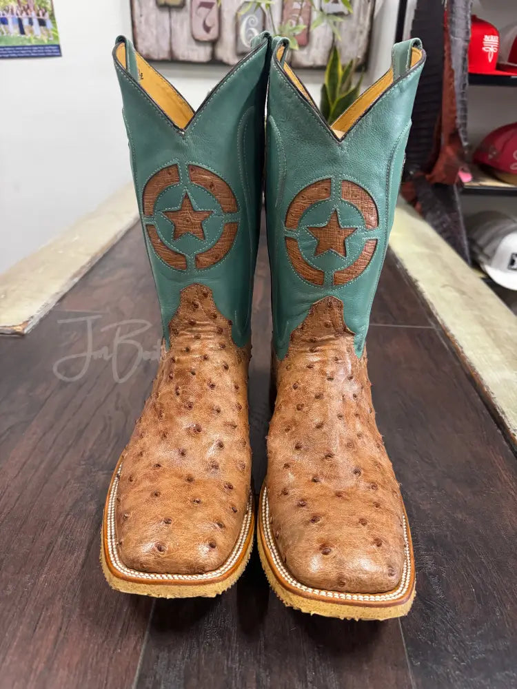 Ostrich- DB Bruciato - 11 1/2 E - Boots