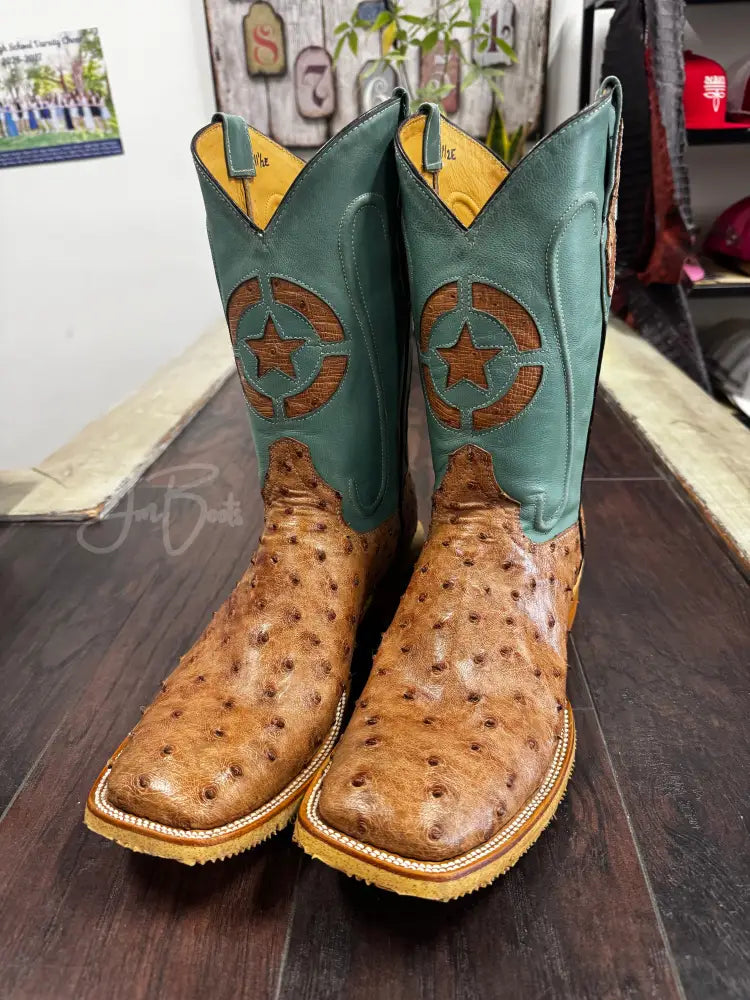 Ostrich- DB Bruciato - 11 1/2 E - Boots