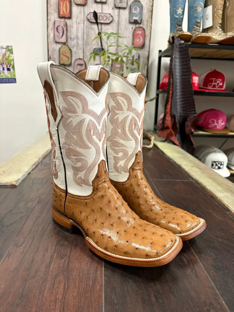 Ostrich- DB Bruciato - 7 E - Boots