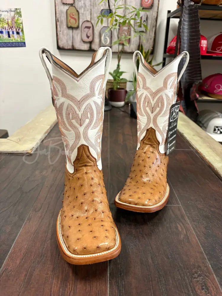 Ostrich- DB Bruciato - 7 E - Boots
