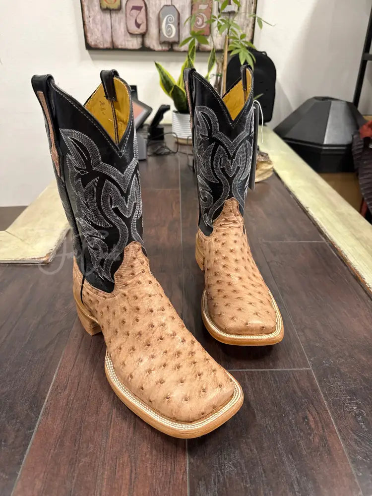Ostrich- DB Bruciato Boots