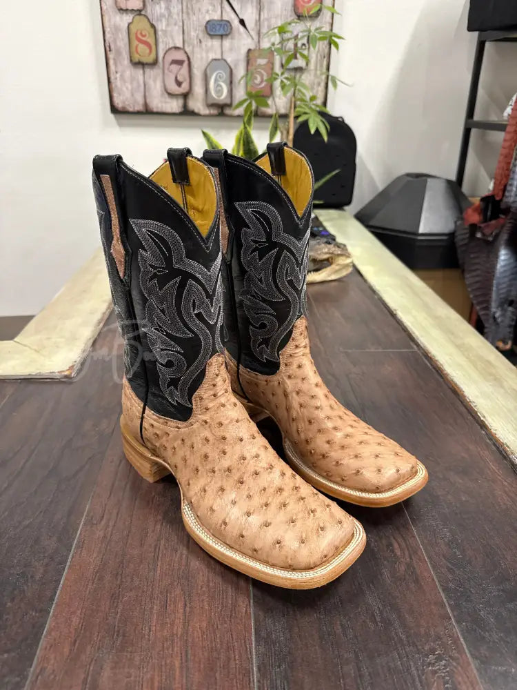 Ostrich- DB Bruciato Boots