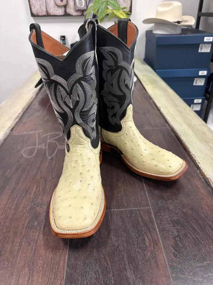 Ostrich - Hueso - 8.5 E - Boots
