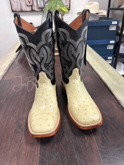 Ostrich - Hueso - 8.5 E - Boots