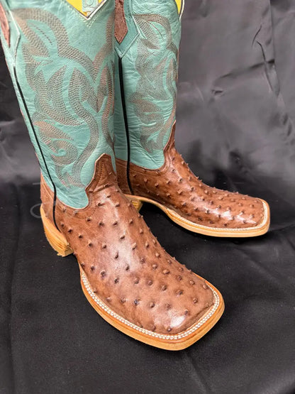Ostrich Kango Tobacco Boots