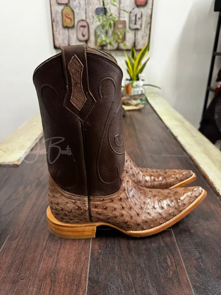 Ostrich Kango Tobacco - 9 1/2 E - Boots