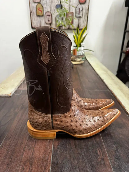 Ostrich Kango Tobacco - 9 1/2 E - Boots