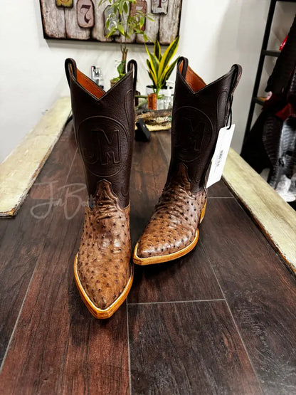 Ostrich Kango Tobacco - 9 1/2 E - Boots