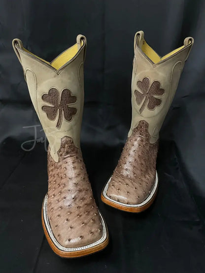 Ostrich Kango Tobacco 9 1/2 EE Boots