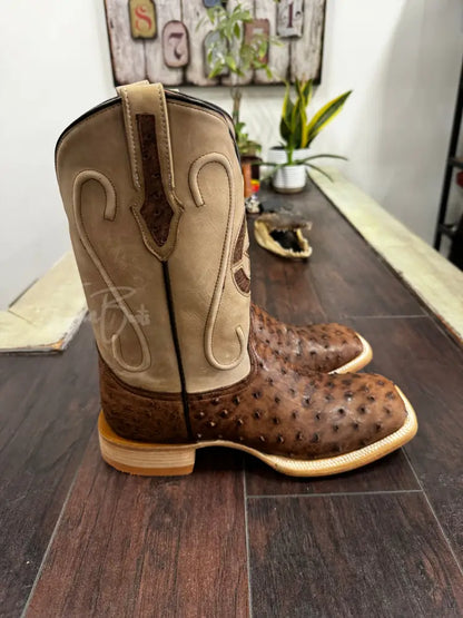 Ostrich Kango Tobacco - Boots