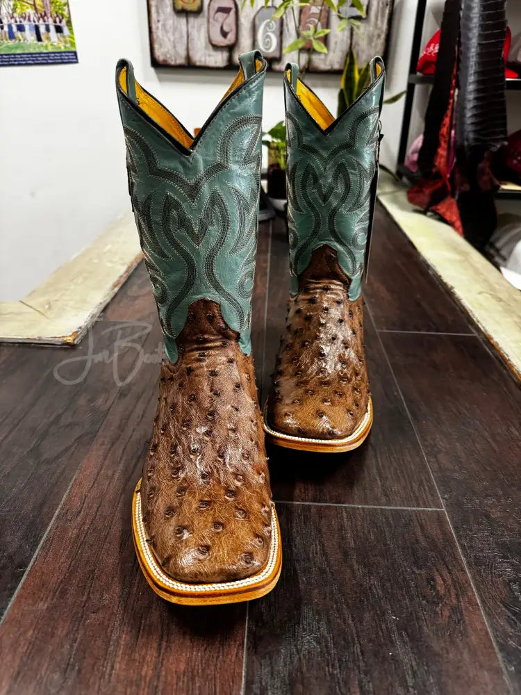 Ostrich Kango Tobacco - Boots