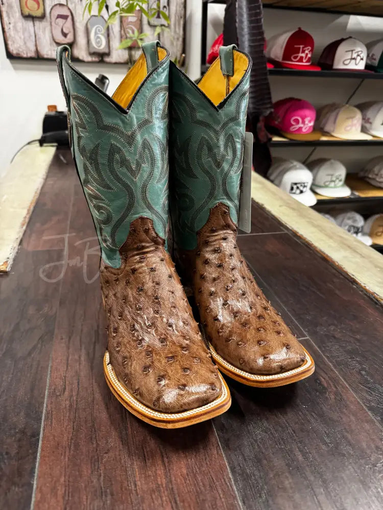 Ostrich Kango Tobacco - Boots