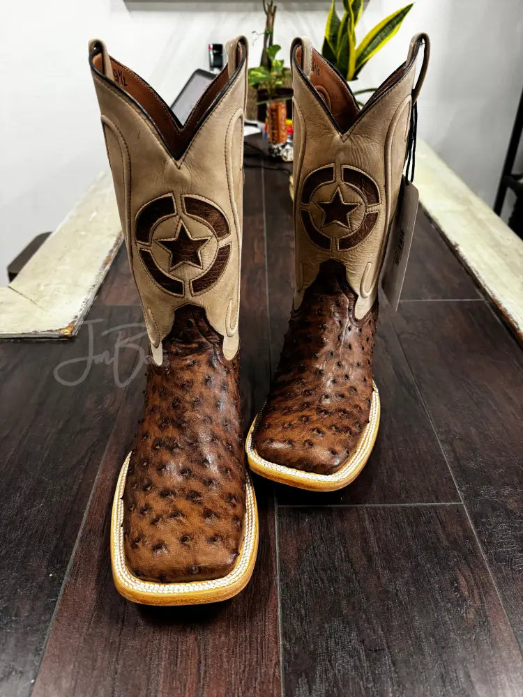Ostrich Kango Tobacco - Boots