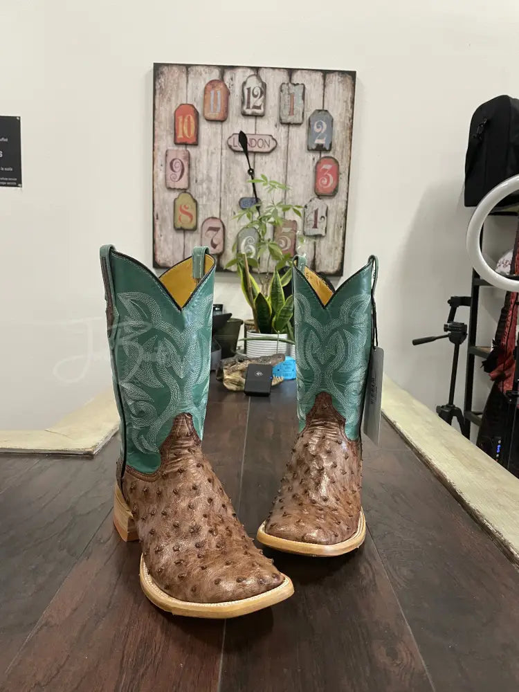 Ostrich Kango Tobacco Boots