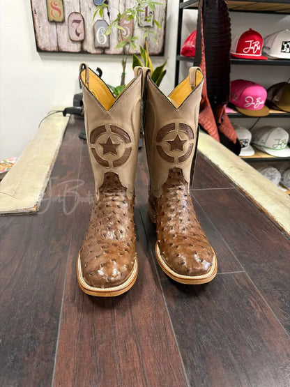 Ostrich Kango Tobacco RR - 10.5 EE - Boots