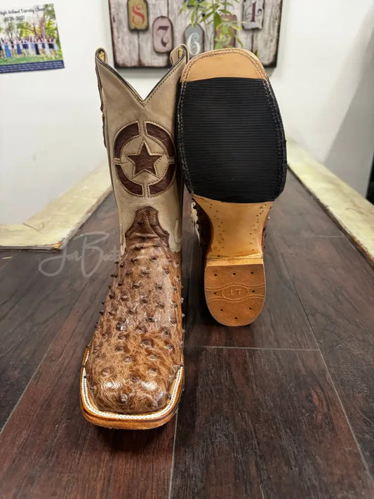 Ostrich Kango Tobacco Steel Toe - 9 1/2 EE - Boots