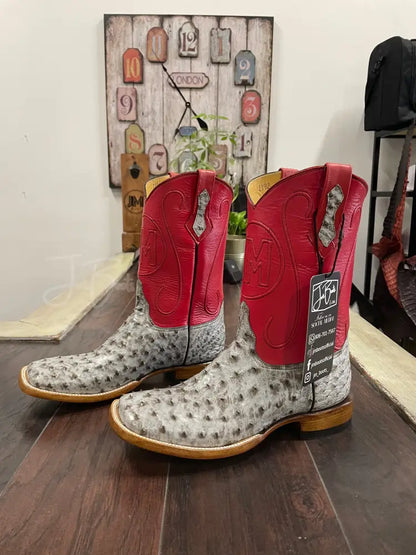 Ostrich- Nicotine Rio Grande - Boots