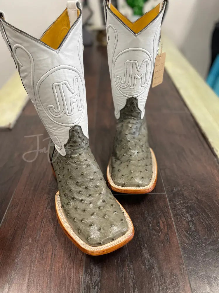 Ostrich Serpentine - Boots