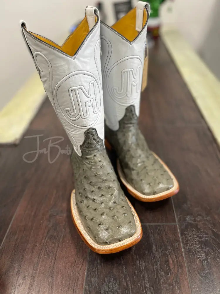 Ostrich Serpentine - Boots