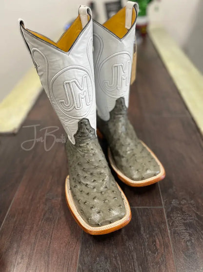 Ostrich Serpentine - Boots