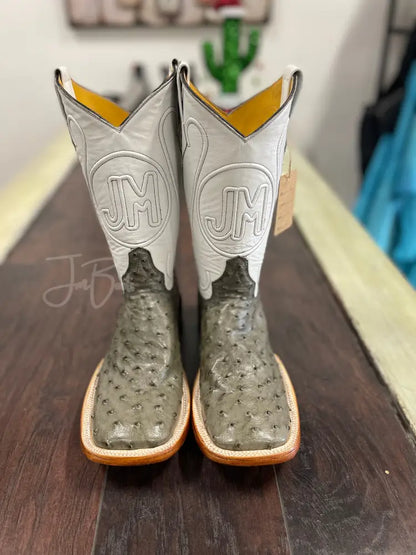 Ostrich Serpentine - Boots