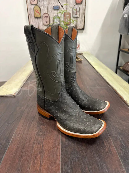 Ostrich Serpentine VF- 3 stitch - Boots