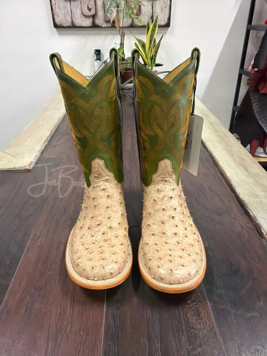 Ostrich tan bruciato - 11 EE - Boots