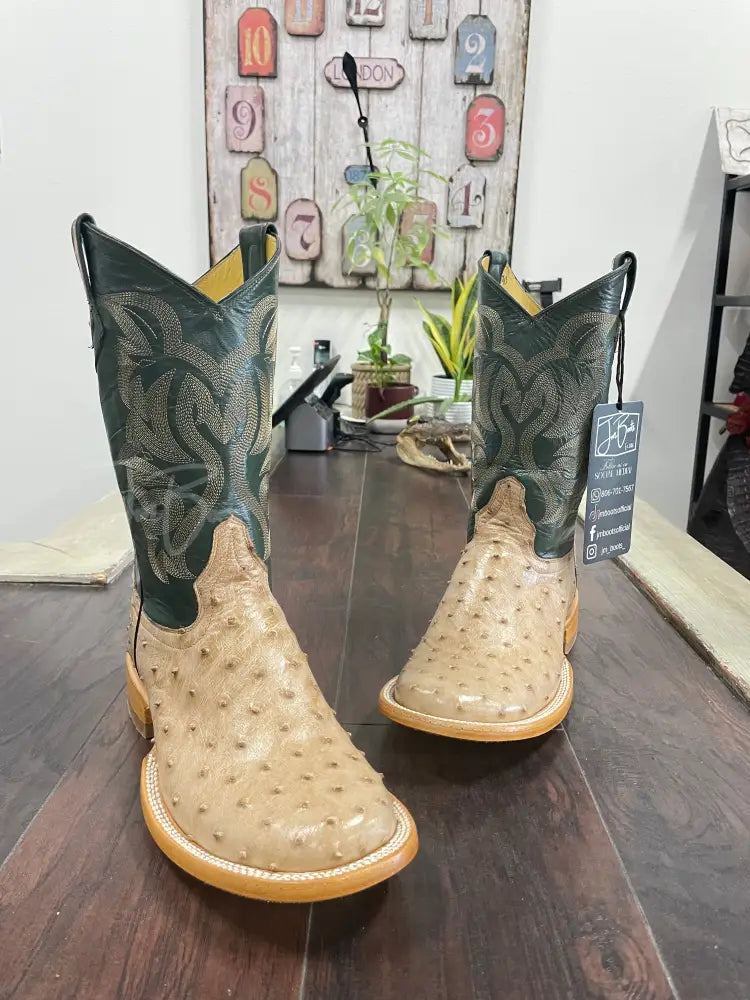 Ostrich tan bruciato - Boots