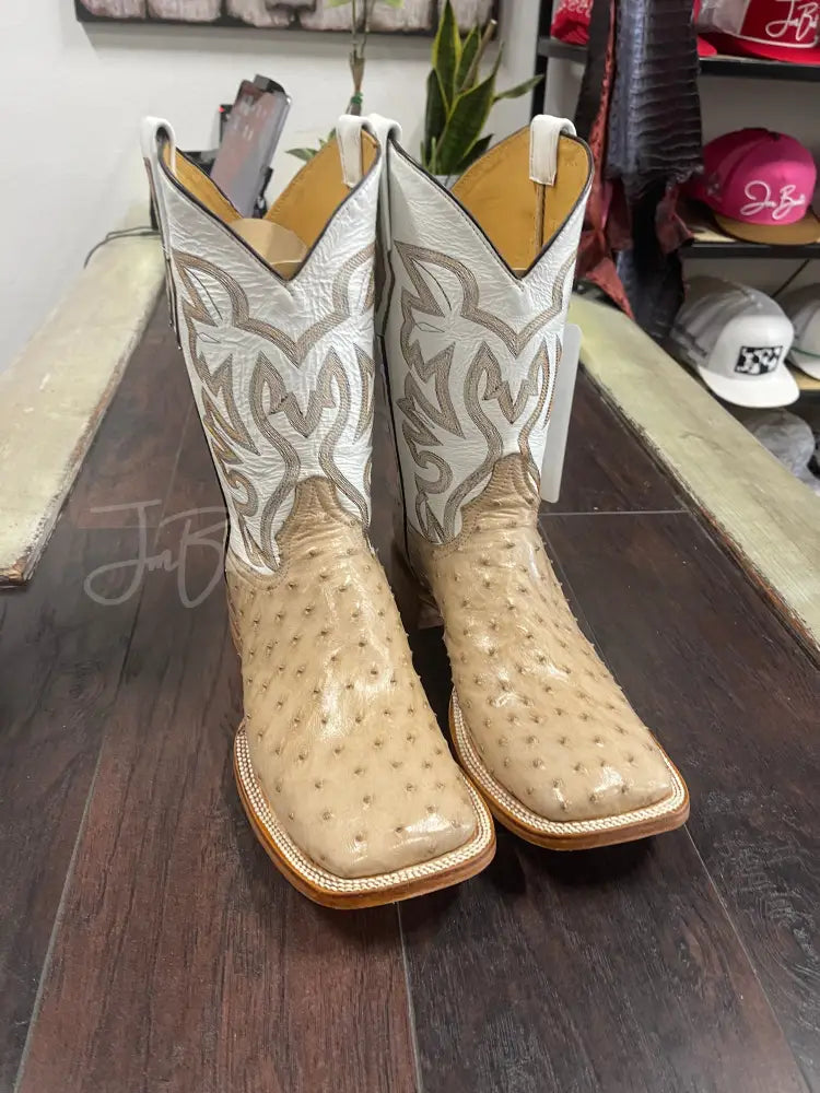 Ostrich Tan Vintage - Boots