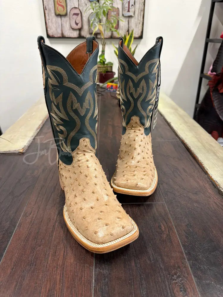 Ostrich Tan Vintage - Boots
