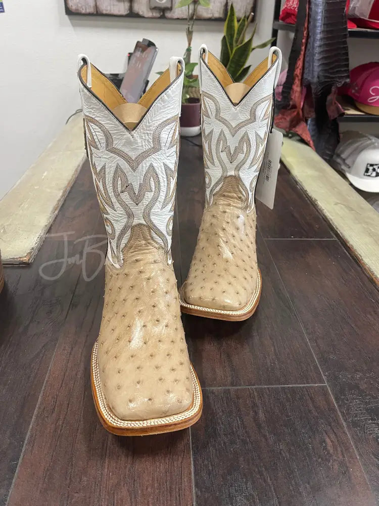Ostrich Tan Vintage - Boots