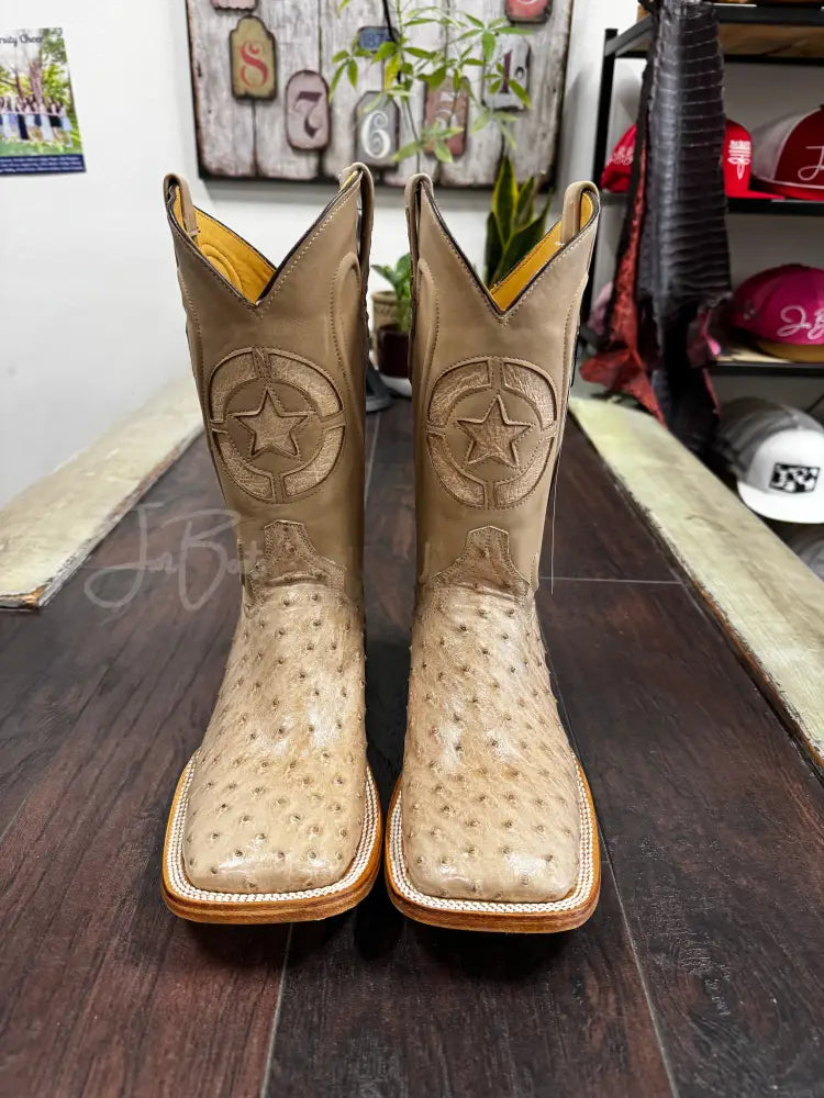 Ostrich Tan Vintage TS - Boots