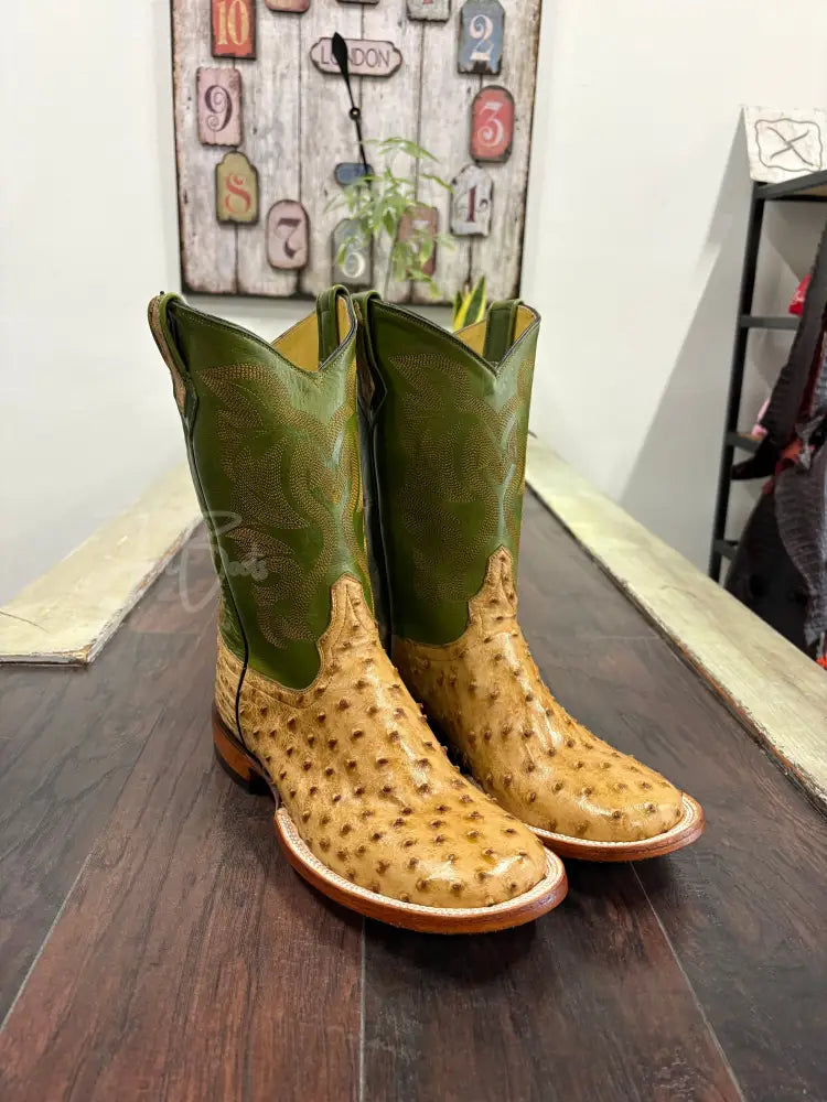 Ostrich -Umber Bruciato - 10 1/2 EE - Boots