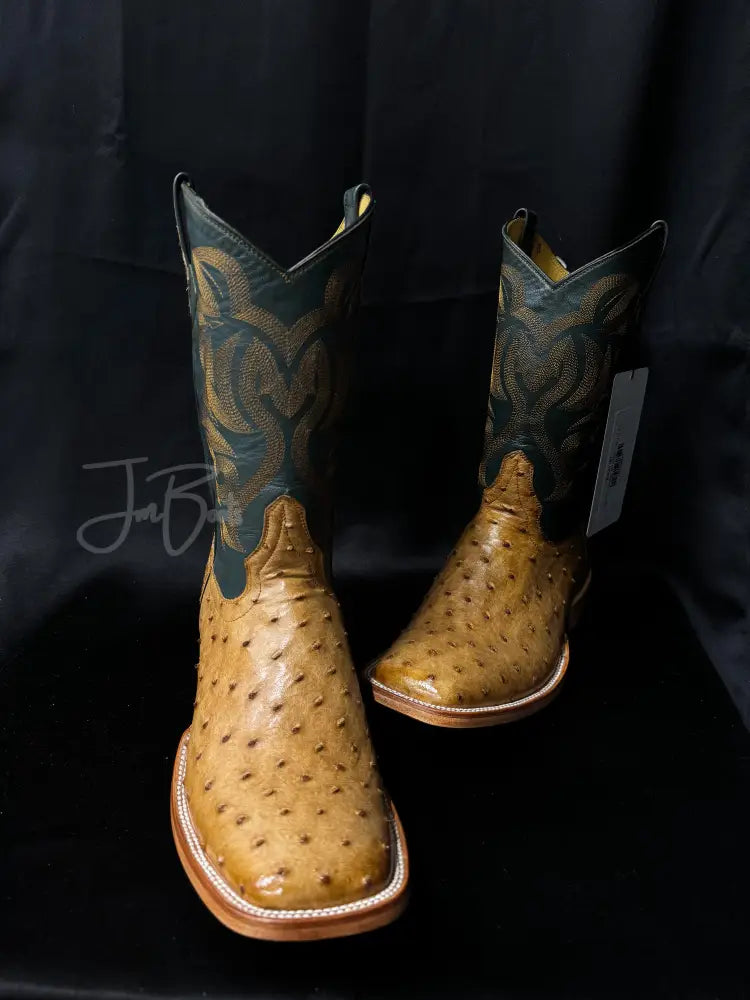 Ostrich -Umber Bruciato - 10 1/2 EE - Boots