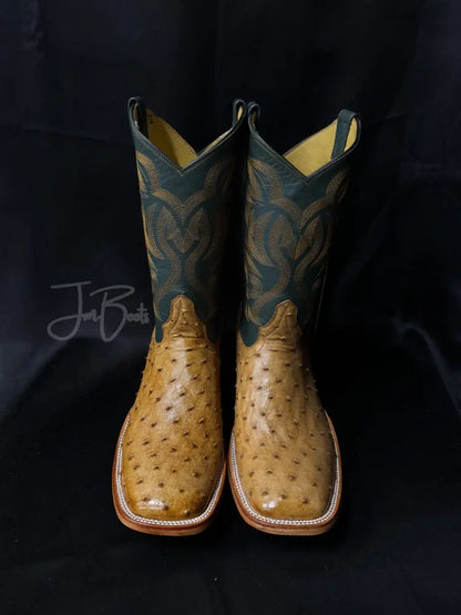 Ostrich -Umber Bruciato - 10 1/2 EE - Boots