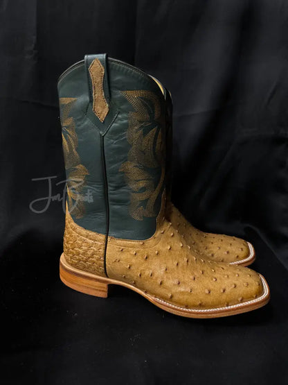 Ostrich -Umber Bruciato - 10 1/2 EE - Boots