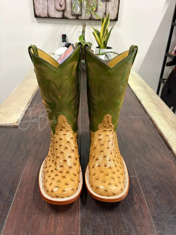 Ostrich -Umber Bruciato - 10 1/2 EE - Boots