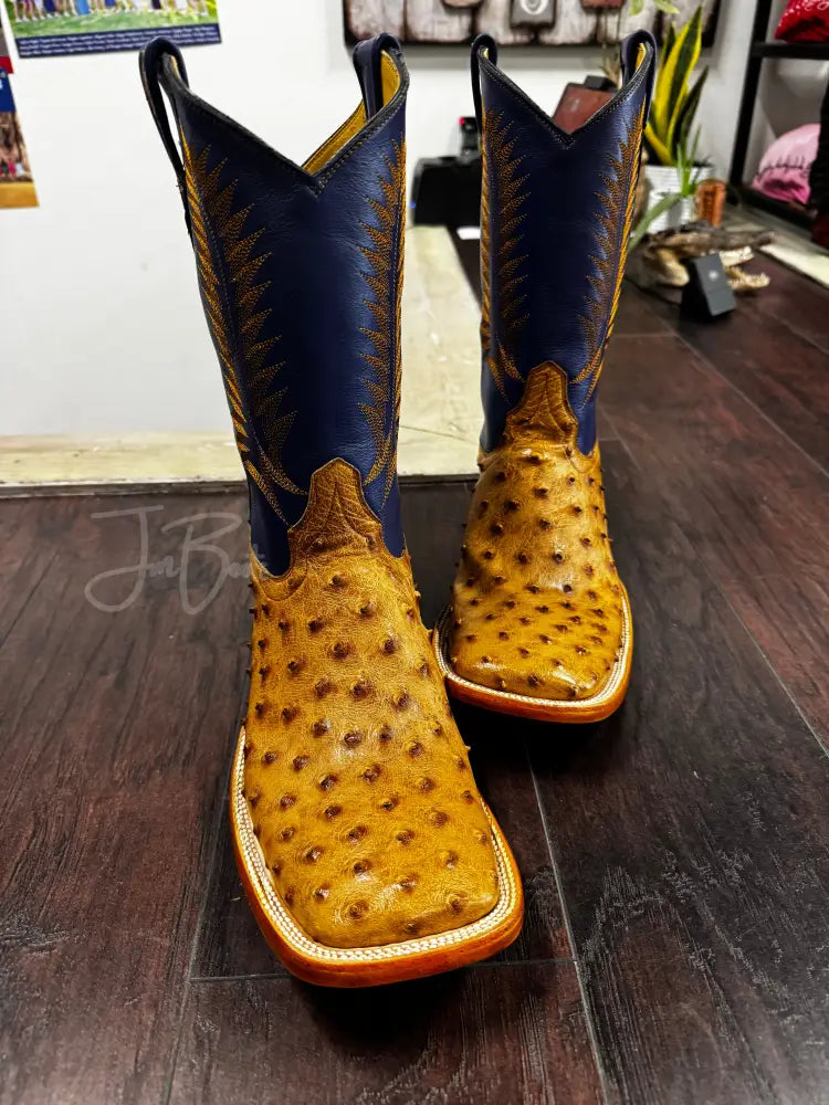 Ostrich -Umber Bruciato - 11 EE - Boots