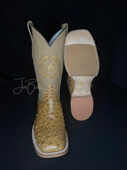 Ostrich -Umber Bruciato 9 1/2 EE Boots