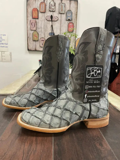 Pirarucu- Cement Grey Boots