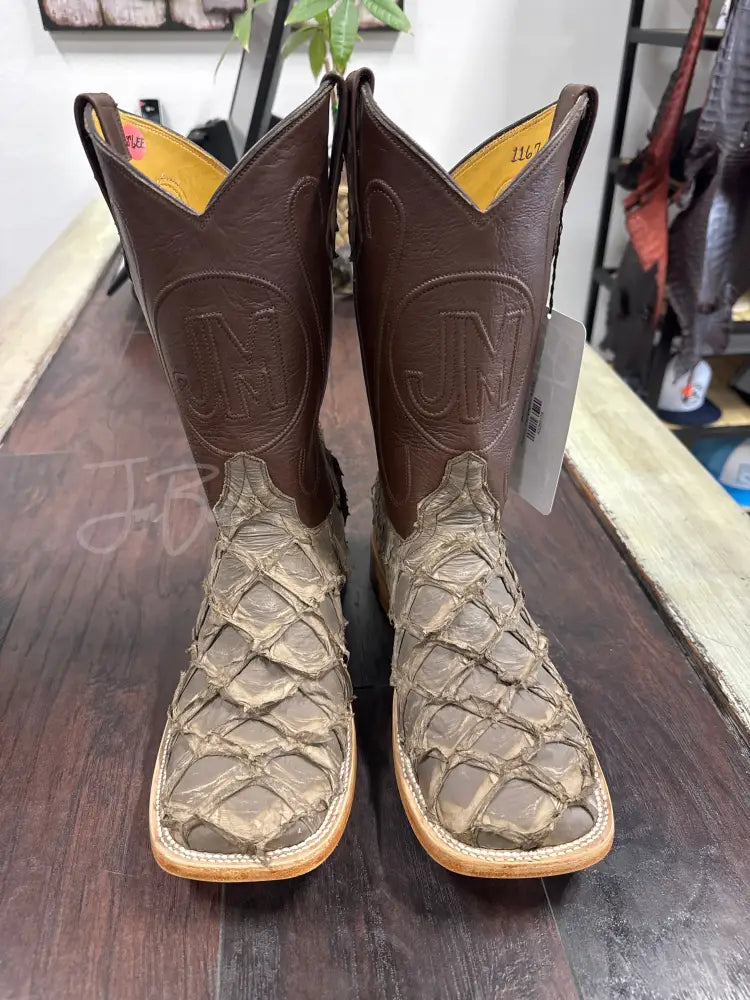Pirarucu champagne - 9 EE - Men’s western boots