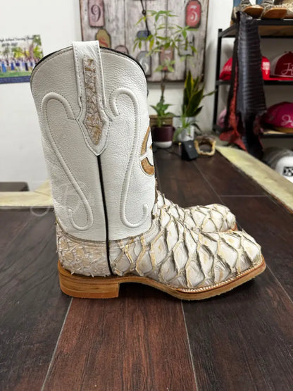Pirarucu Marshmallow Steel Toe - 10 1/2 EE - Boots
