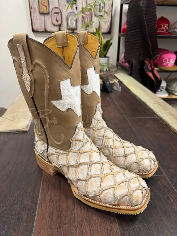 Pirarucu Marshmallow Steel Toe - 10 D - Boots